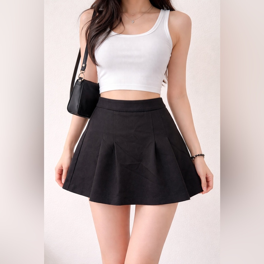 Zara Black Mini Skirt